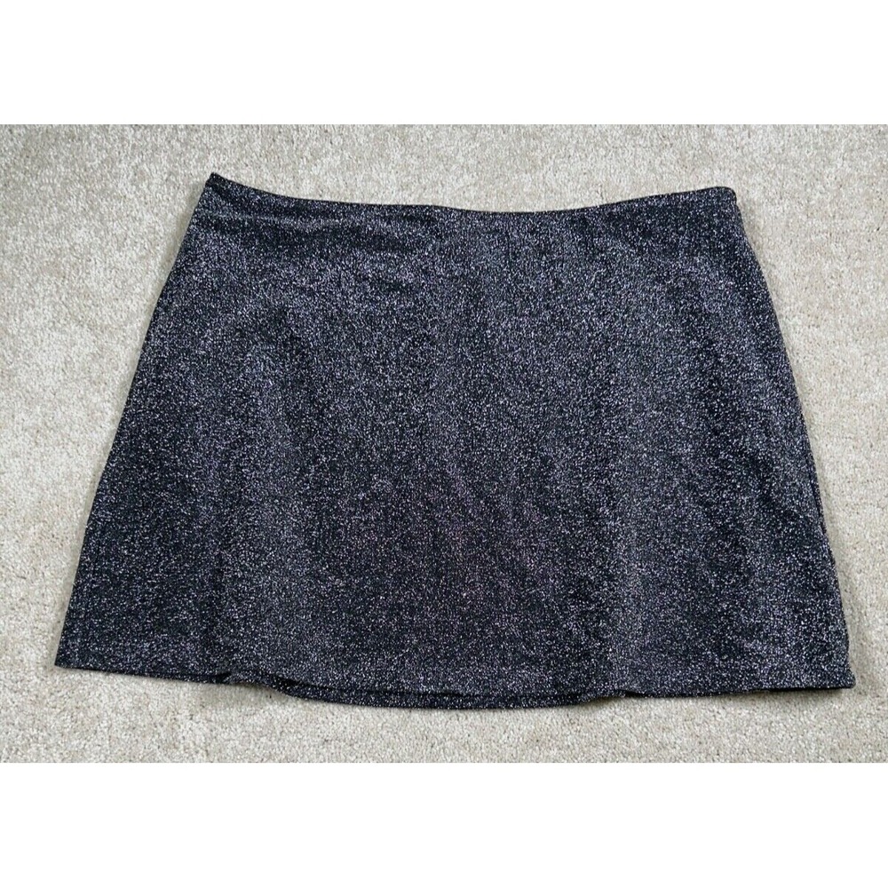 Victorias Secret Pink Swim Cover Up Mini Skirt Shimmer Size L‎